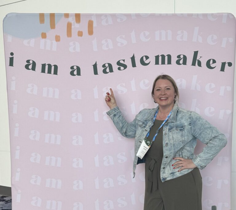 Amber Dawn at the Tastemaker conference in 2025.