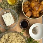 Ingredients for Butternut Squash Salad.